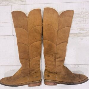 Knee high UGG 7 tan